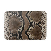 Faux Rock Python Snake Skin Badmat (Voorkant)