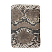 Faux Rock Python Snake Skin Badmat (Voorkant Verticaal)
