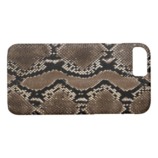 Faux Rock Python Snake Skin Case-Mate iPhone Case (Achterkant (Horizontaal))