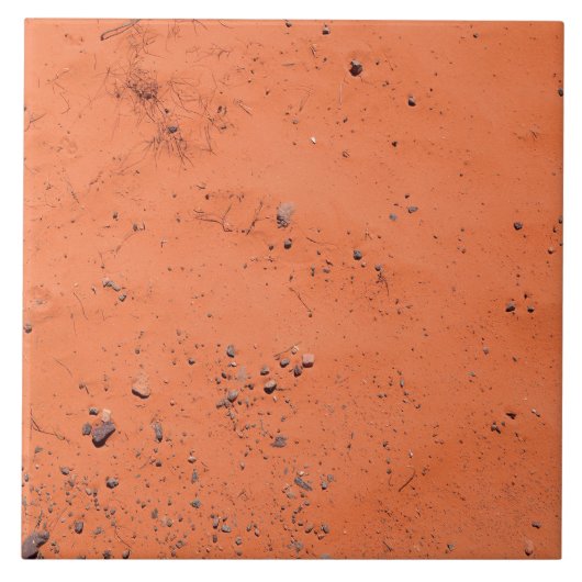 faux rode woestijnsteen tegeltje (Voorkant)