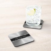 Faux Roestvrij staal Bier Onderzetter (Rechterzijde)