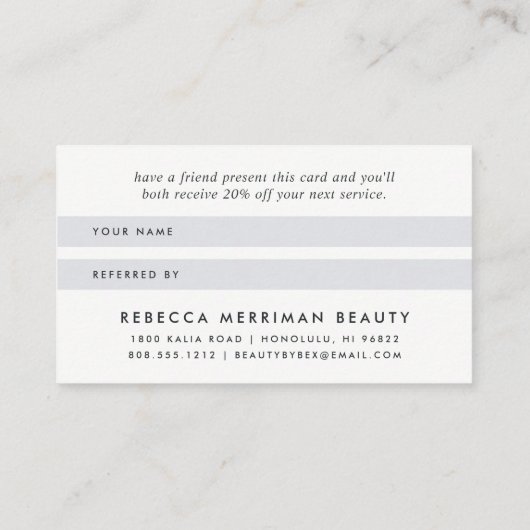 Faux Roos Gold Abstract Logo Verwijzing (Achterkant)