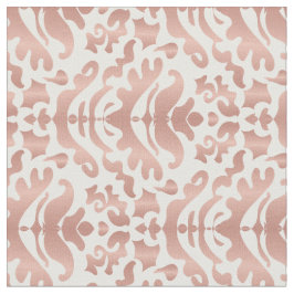 Faux Roos Gold Damask Patroon Stof