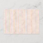 Faux Roos Gold Eiffel Tower Weddenschap Details Informatiekaartje (Achterkant)