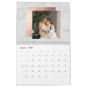Faux Roos Gold en marmer | Multifoto Kalender (Mar 2027)