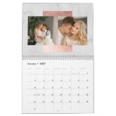 Faux Roos Gold en marmer | Multifoto Kalender (Jan 2027)