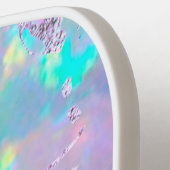 faux roos gold folie effect op foto opal pickleball paddle (Links Detail)