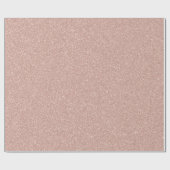 Faux Roos Gold Glitter Cadeaupapier (Vlak)