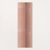 faux Roos gold glitter Yogamat (Achterkant)