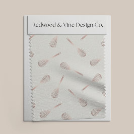 Faux Roos Gold & Ivory Keuken Whiskpatroon Stof