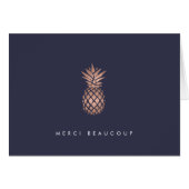 Faux Roos Gold Pineappel Hartelijk dank (Voorkant Horizontaal)