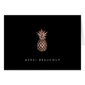 Faux Roos Gold Pineappel Hartelijk dank (Voorkant Horizontaal)