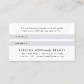 Faux Roos Gold Pineapple Referral Kaart (Achterkant)