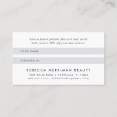 Faux Roos Gold Pineapple Referral Kaart (Achterkant)