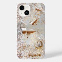 Faux Roos Gold & Silver iPhone 14, alleen daar