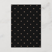 Faux Roos Gold voor zwart advies voor de Bride (Achterkant)