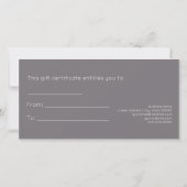 Faux roos goud elegant modern, minimalistisch meet (Achterkant)