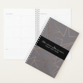Faux roos goud elegant modern, minimalistisch meet planner