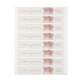 Faux roos goudelegant  bruinbruis (Vel)