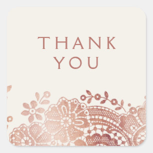 Faux roos gouden elegante  bruidegans vierkante sticker