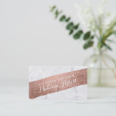 Faux roos goudpenseelschildpadden, tekenaar voor m visitekaartje (Staand voorkant)