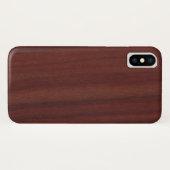 Faux Rosewood Case-Mate iPhone Case (Achterkant (horizontaal))