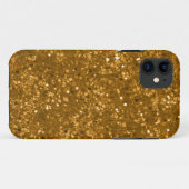 Faux Royal Gold Glitter Case-Mate iPhone Case (Achterkant (horizontaal))