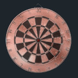 Faux roze Glitter en folie Dartbord<br><div class="desc">Faux roze glitter en folie achtergrond uniek gastro-intestinaal dartboard.</div>