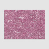 Faux Roze Glitter Texture look-like Graphic Tissuepapier (Voorkant)