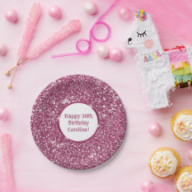 Faux roze glitter-textuur bekijken met aangepaste 