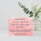 Faux roze glittering Fab Confetti Sparkles Stippen Kaart (Staand voorkant)