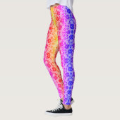 Faux Rozen Lace Fishnet Colorful Leggings (Links)
