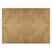 Faux Rustic Burlap Textielpatroon Tafelkleed (Voorkant (Horizontaal))