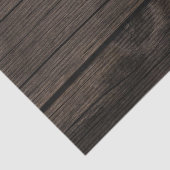 Faux Rustic Dark Wood Boards Achtergrond ontkoppel Tissuepapier (Detail)