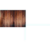 Faux Rustic Wood Boards Stof (Delen)