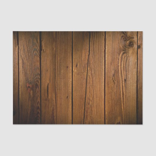 Faux Rustic Wood-ontkoppeling Tissuepapier (Voorkant)