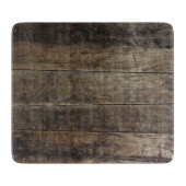 Faux Rustic Wood Snijplank (Voorkant)