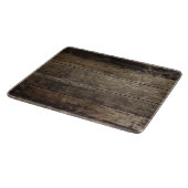 Faux Rustic Wood Snijplank (Hoek)