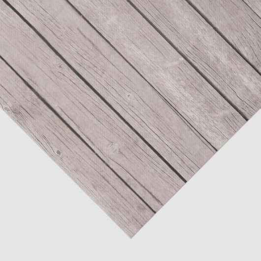 Faux rustiek hout bruin tissuepapier (Detail)