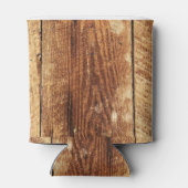 Faux rustiek schuurhout, eikenhout, Verweerd hout Blikjeskoeler (Achterkant)