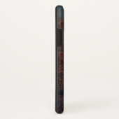 Faux Rusty Metal aangepaste monogram Case-Mate iPhone Case (Achterkant / rechts)