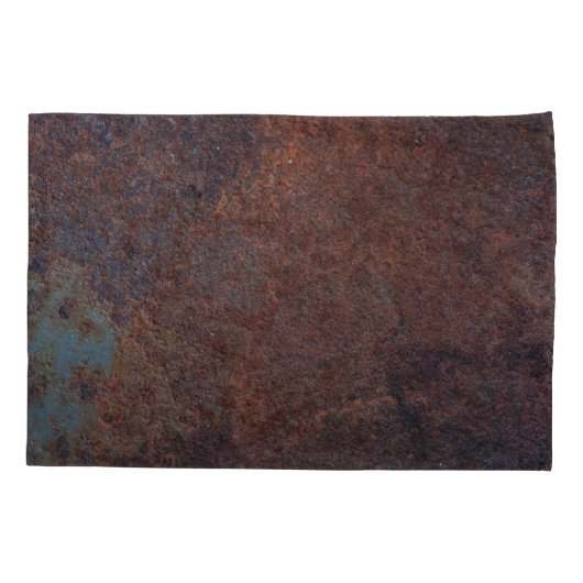 Faux Rusty Metal kussensloop (Achterkant)