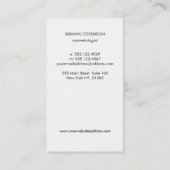 Faux Sequin Blush Pink Mode & Beauty Stylist Visitekaartje (Achterkant)