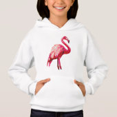 Faux Sequined Pink Flamingo (Voorkant)