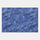 Faux Sequins Sparkle Inpakpapier Vel (Voorkant)