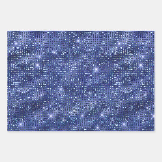 Faux Sequins Sparkle Inpakpapier Vel (Voorkant)
