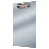 Faux Silver Achtergrond Klembord (Links)