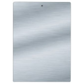 Faux Silver Achtergrond Klembord (Achterkant)
