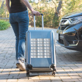 Faux Silver Foil Adresetiketten voor individueel h Sticker (Koffer Insitu)