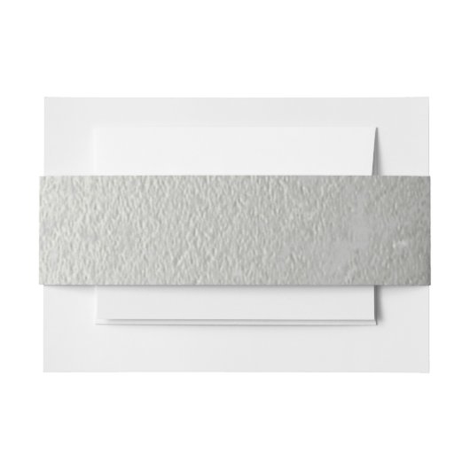 Faux Silver Foil Uitnodigingen Wikkel (Voorkant Voorbeeld)